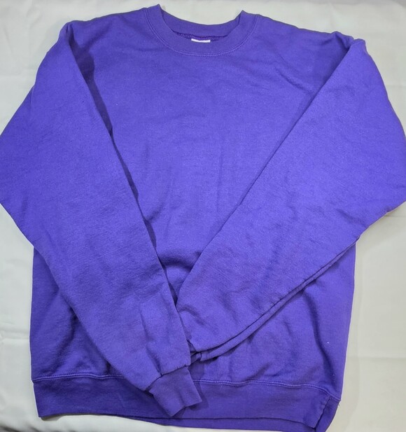 Hanes Other - Hanes EcoSmart Men's Crewneck Sweatshirt Size Med Purple Pullover Sku 0412